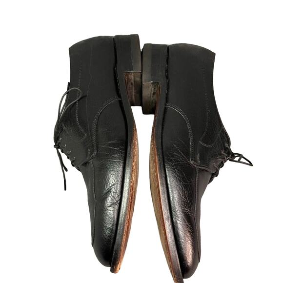 The Florsheim Shoe Mens 8.5 Black Moc Toe Leather Lace Up Oxfords Dressy main image 12